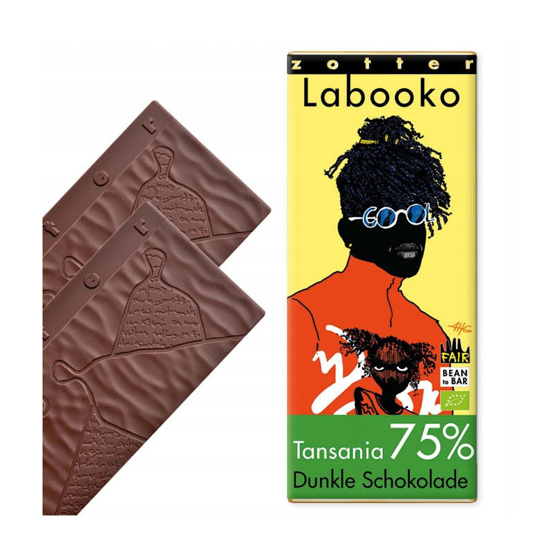 Czekolada z Tanzanii - 75% Kakao
