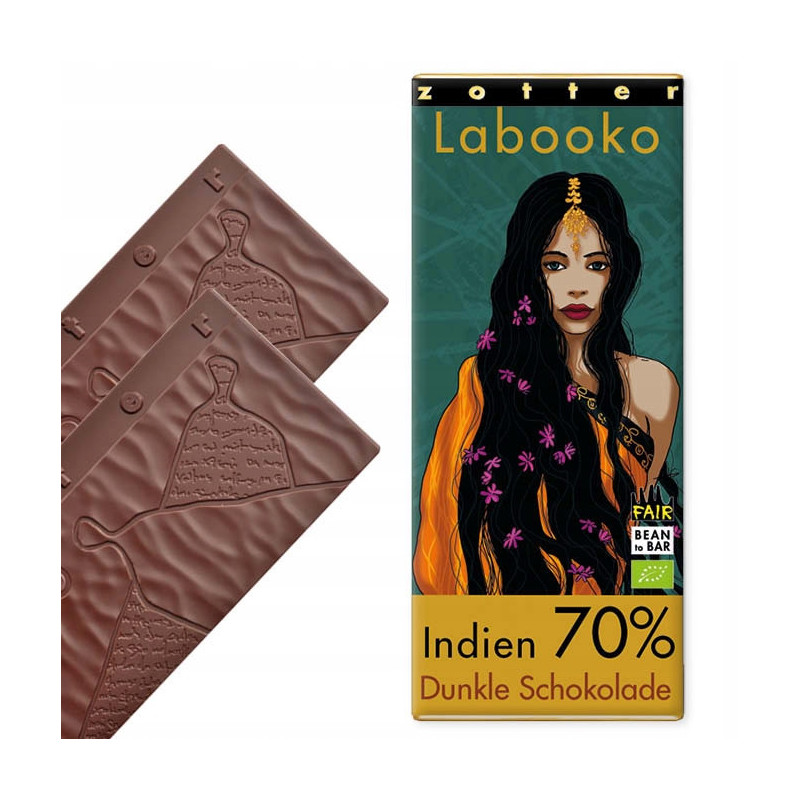 Czekolada Ciemna z Indii - 70% Kakao