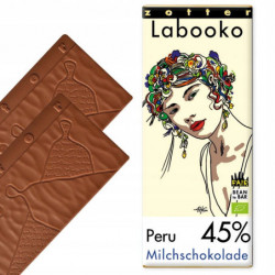 Czekolada Mleczna z Peru 45% Kakao BIO