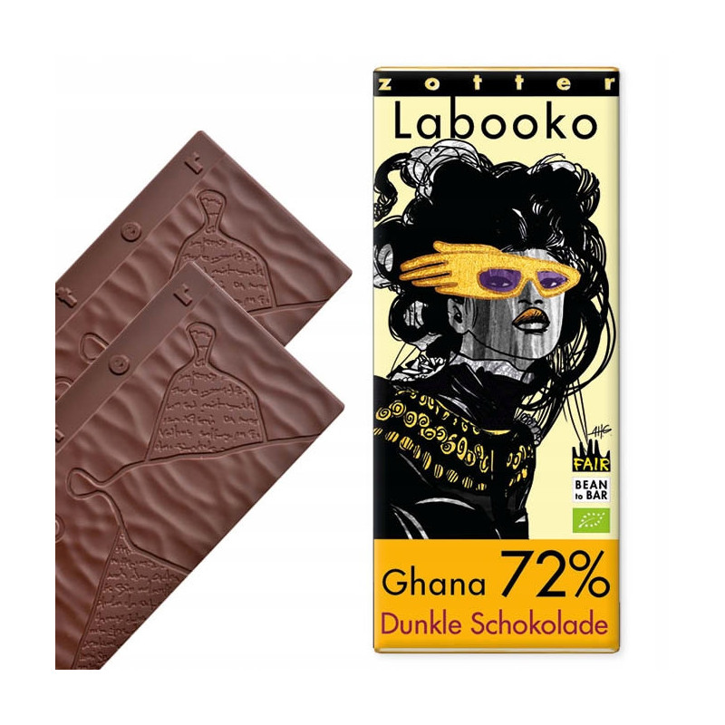 Czekolada Ciemna z Ghany 72% Kakao