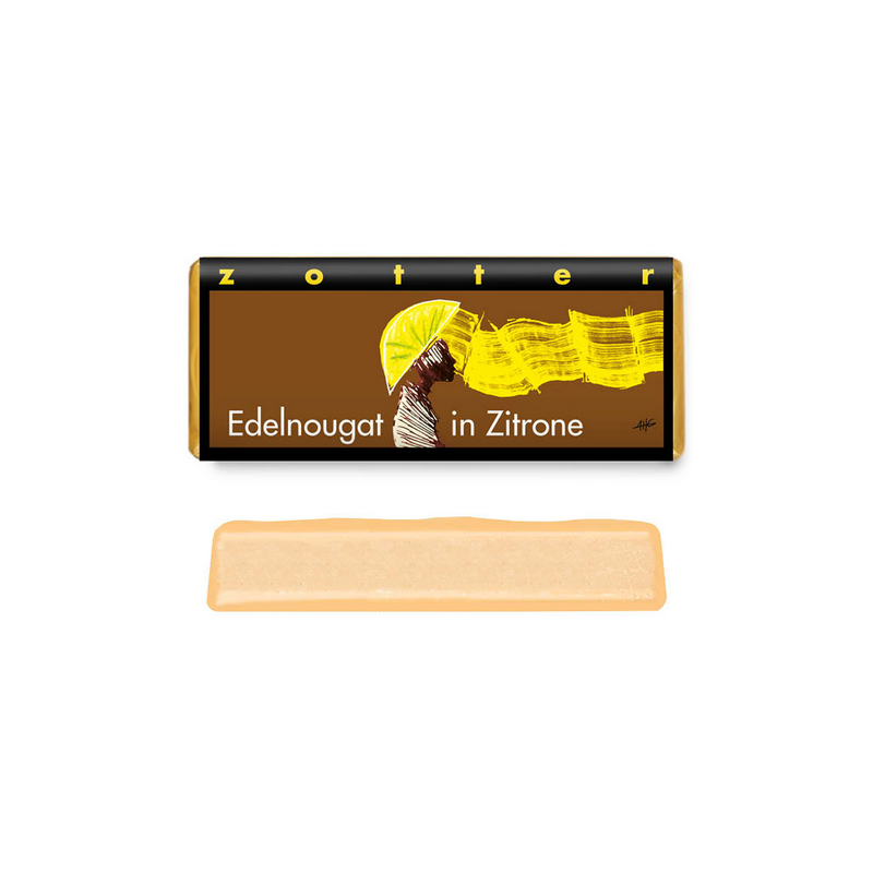 Fine praline with Lemon Czekolada Cytrynowa, nerkowce i makadamia