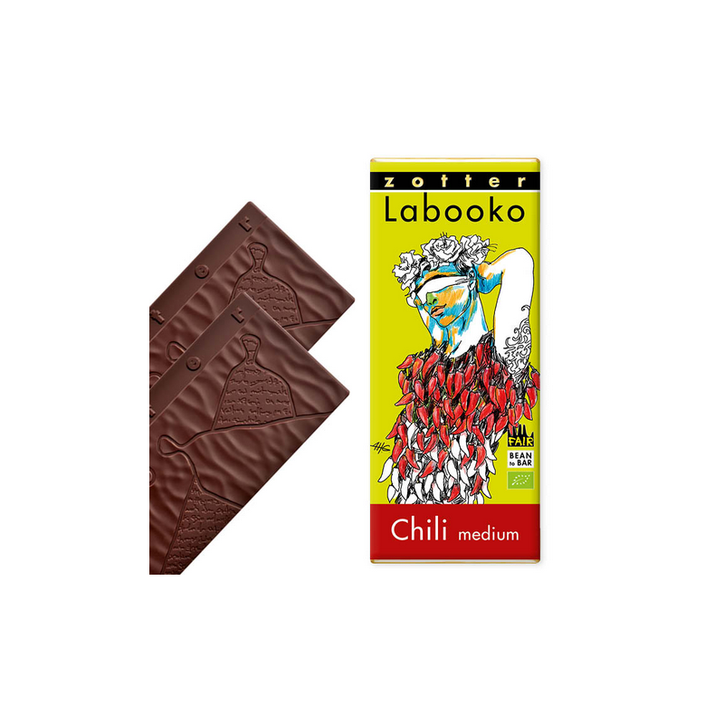 Czekolada Labooko Chilli Medium