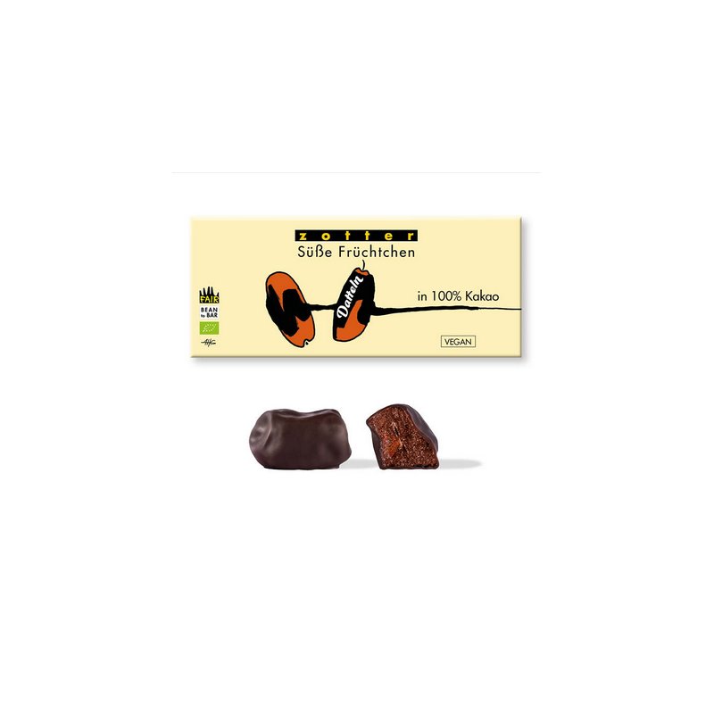 Owoce w czekoladzie Daktyle w czekoladzie 100%