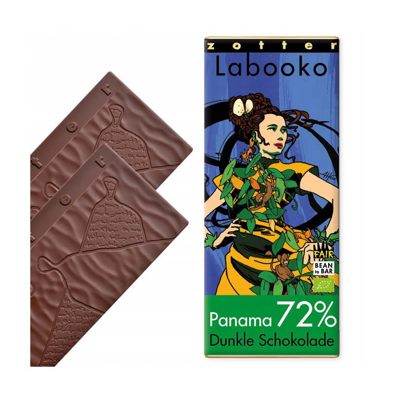 Czekolada Ciemna z Panamy 72% Kakao