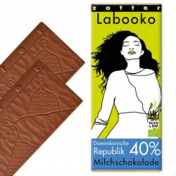 Czekolada Mleczna z Dominikany 40% Kakao