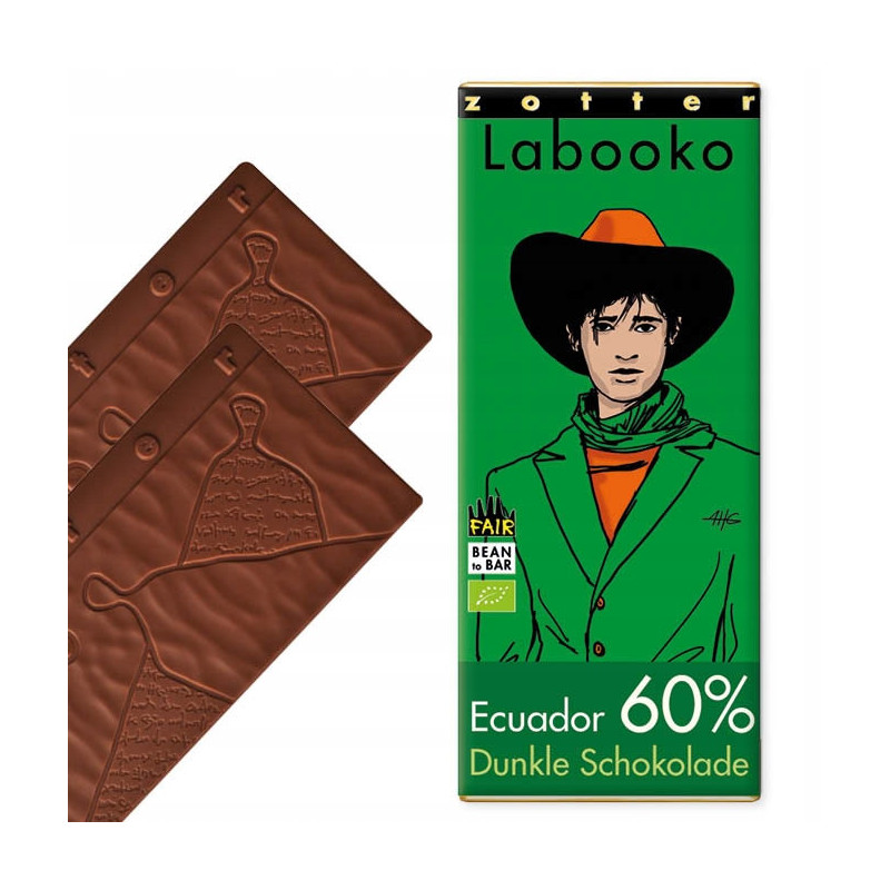 Czekolada z Ekwadoru - 60% Kakao VEGAN