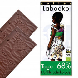 Czekolada z Togo 68% Kakao